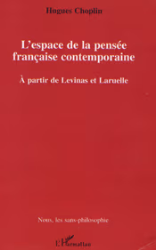 L'espace de la pensée française contemporaine