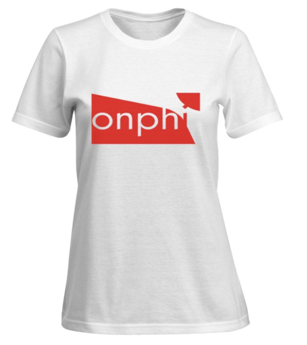 T-shirt Femme logo rouge